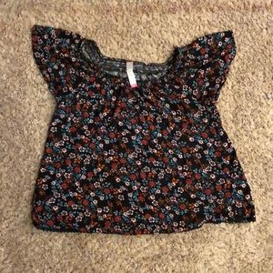 Floral pattern blouse from No Boundaries (NO BO).